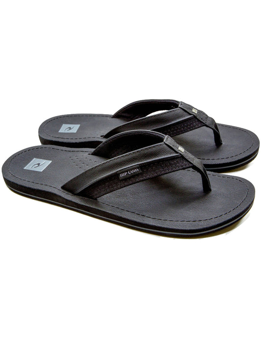 Rip Curl Ox Flip Flops in Black/Black