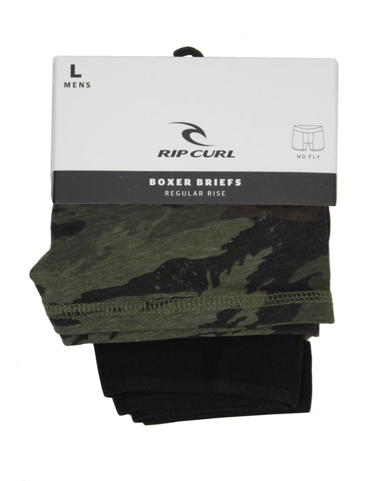 Rip Curl Party Boxer Briefs in Dark Olive