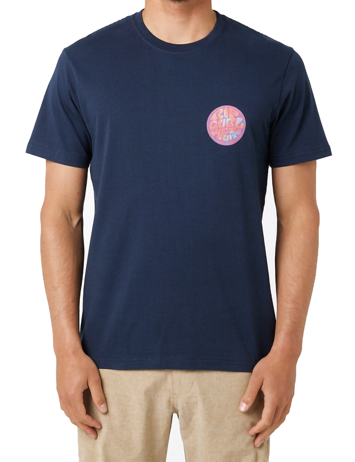 Rip Curl Passage Short Sleeve T-Shirt in Navy