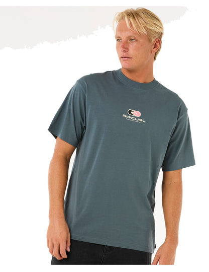 Rip Curl Pill Icon Short Sleeve T-Shirt in Pine Night