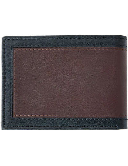 Rip Curl Pumped Emboss PU All Day Faux Leather Wallet in Tan/Black