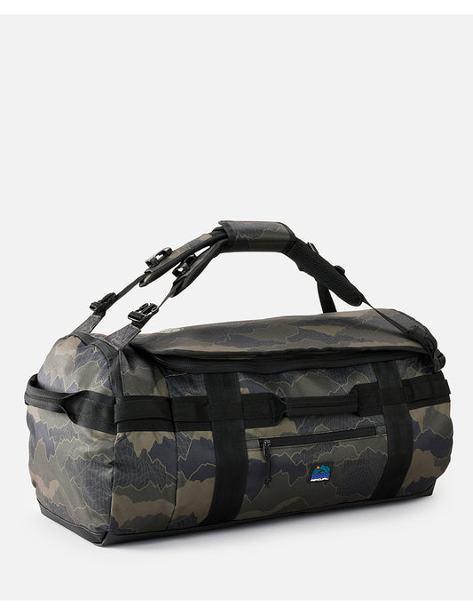 Rip Curl Search Duffle 45L Search Holdall in Black/Olive