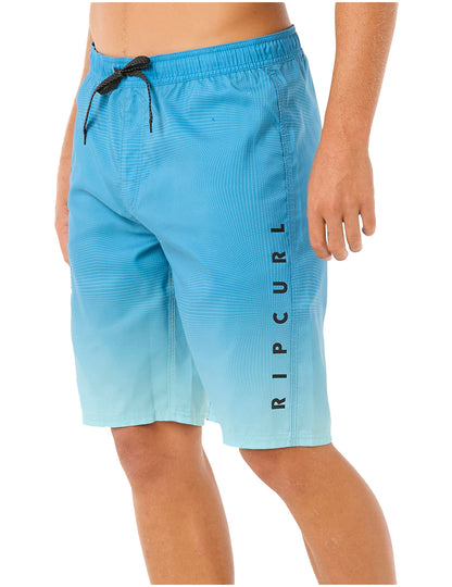 Rip Curl Shock Easy Fit Elasticated Boardshorts in Blue Lagoon