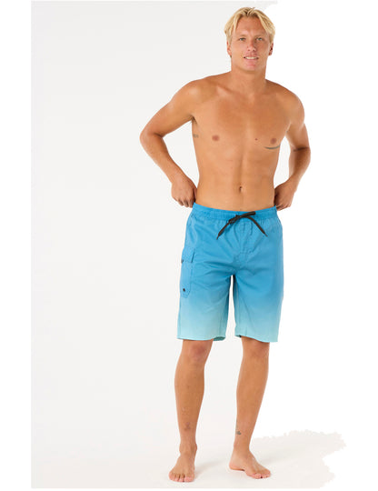 Rip Curl Shock Easy Fit Elasticated Boardshorts in Blue Lagoon