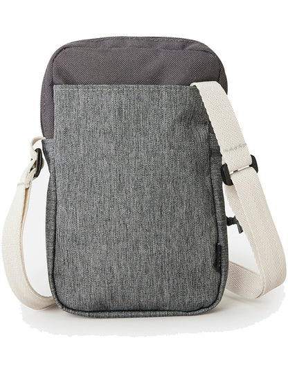 Rip Curl Slim Pouch Classic Surf Cross Body Bag in Grey Heather
