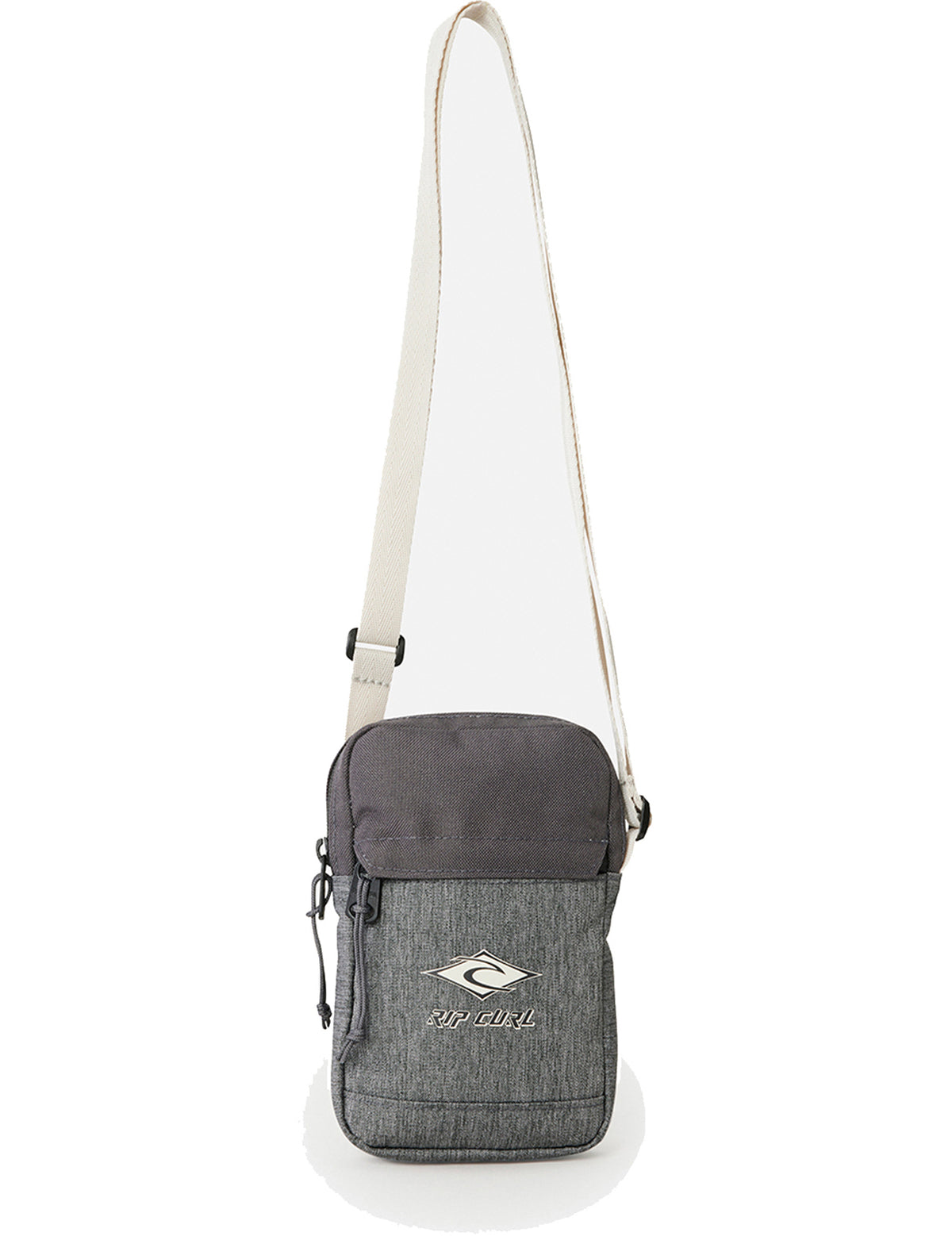 Rip Curl Slim Pouch Classic Surf Cross Body Bag in Grey Heather
