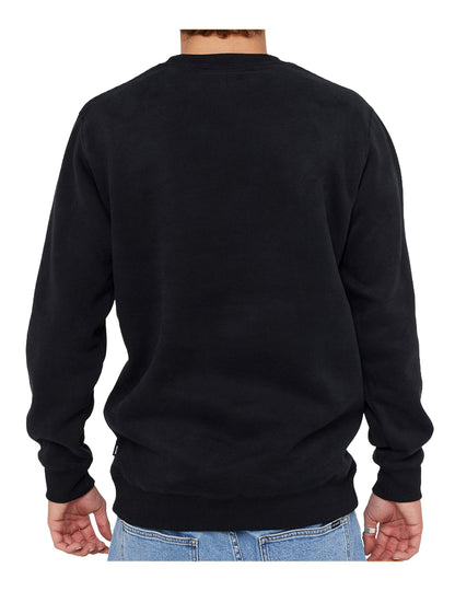 Rip Curl Staple Crew Sweatshirt in Black