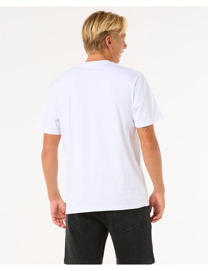 Rip Curl Surf Revival Yo Mumma Short Sleeve T-Shirt in White