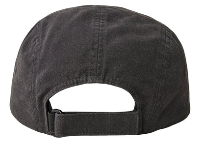 Rip Curl Vintage Adjustable Curved Peak Cap in Washed Black