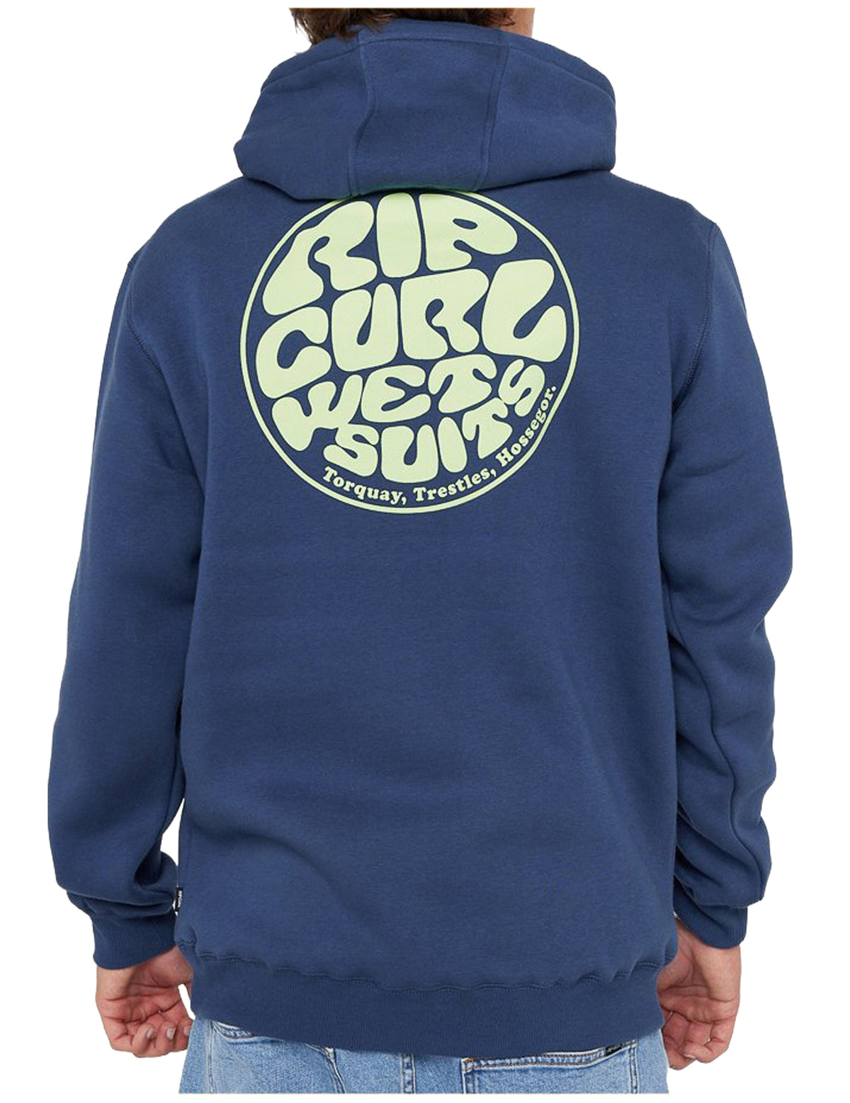 Rip Curl Wetsuit Icon Pullover Hoody in Light Navy