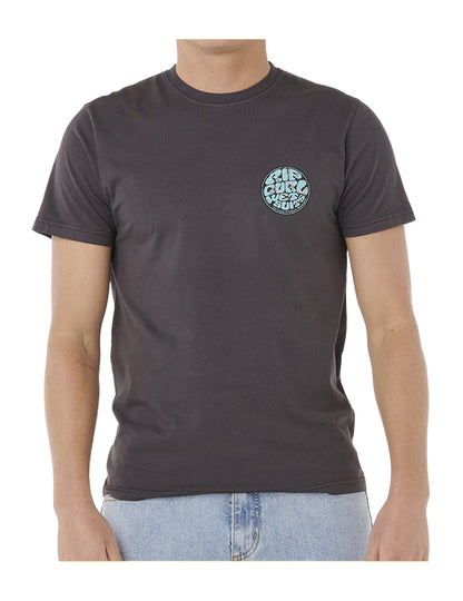Rip Curl Wettie Passage Icon Short Sleeve T-Shirt in Phantom