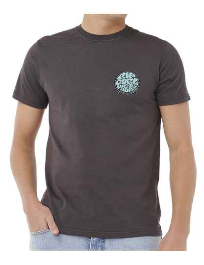Rip Curl Wettie Passage Icon Short Sleeve T-Shirt in Phantom