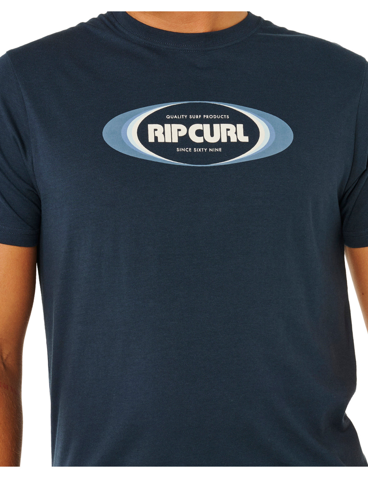 Rip Curl Yo Mumma Short Sleeve T-Shirt in Dark Navy