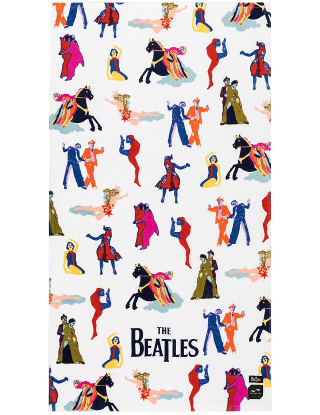 Slowtide Lucy In The Sky Beatles Beach Towel in Multi