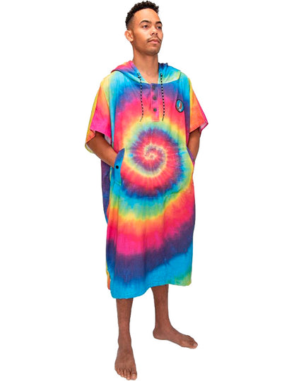 Robe de chambre à langer Slowtide Wharf Rat Grateful Dead en teinture tie-dye