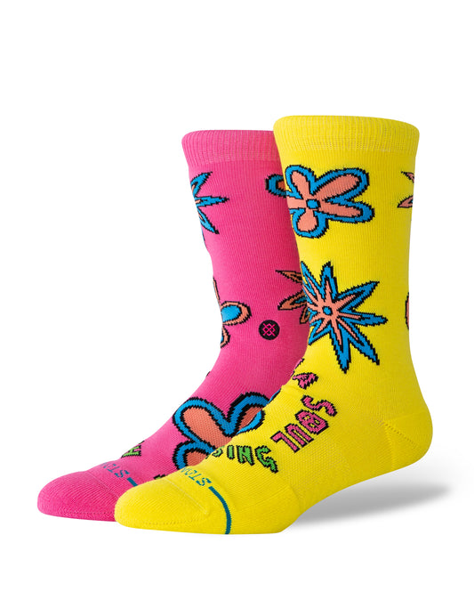 Stance 3 Feet High De La Soul Crew Socks in Multi