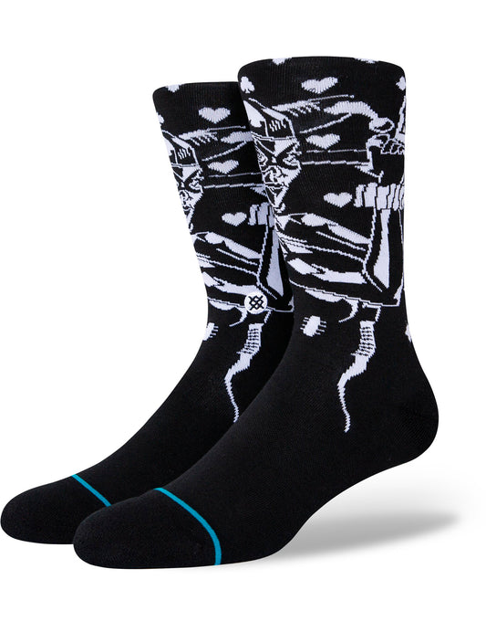 Stance Batman Quinn DC Crew Socks in Black