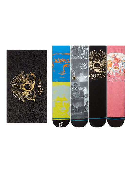 Stance Box Set Queen Crew Socks in Multi