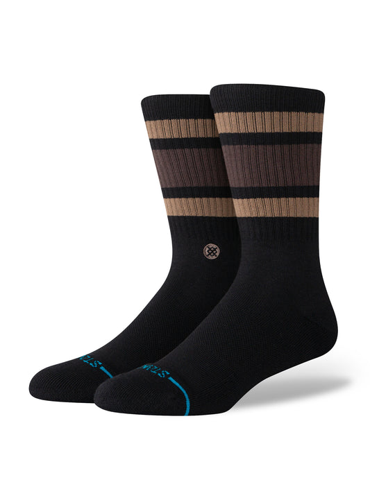 Stance Boyd Crew Socks in Brown2