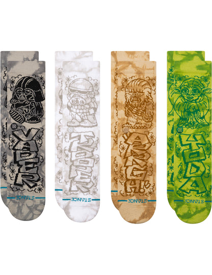 Stance DJ Javier Box Set Star Wars Crew Socks in Multi