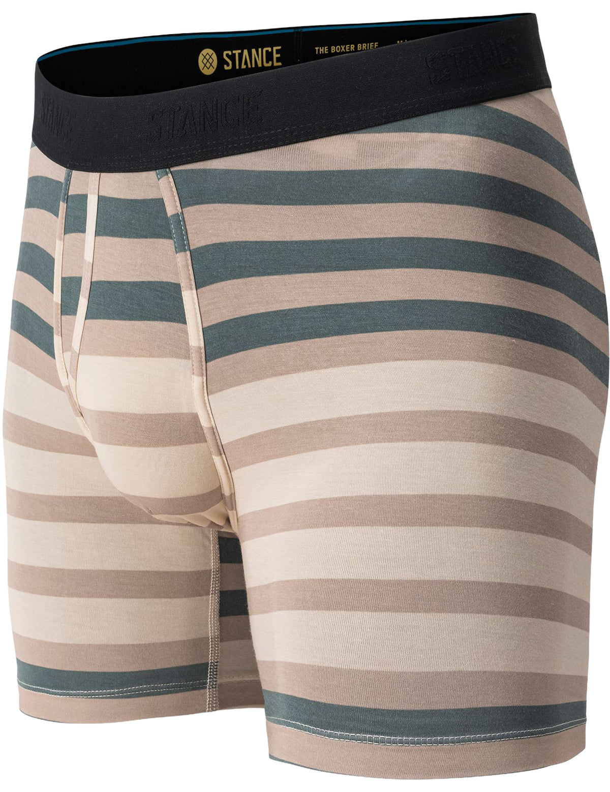 Stance Double Stripe Wholester Boxers in Croissant