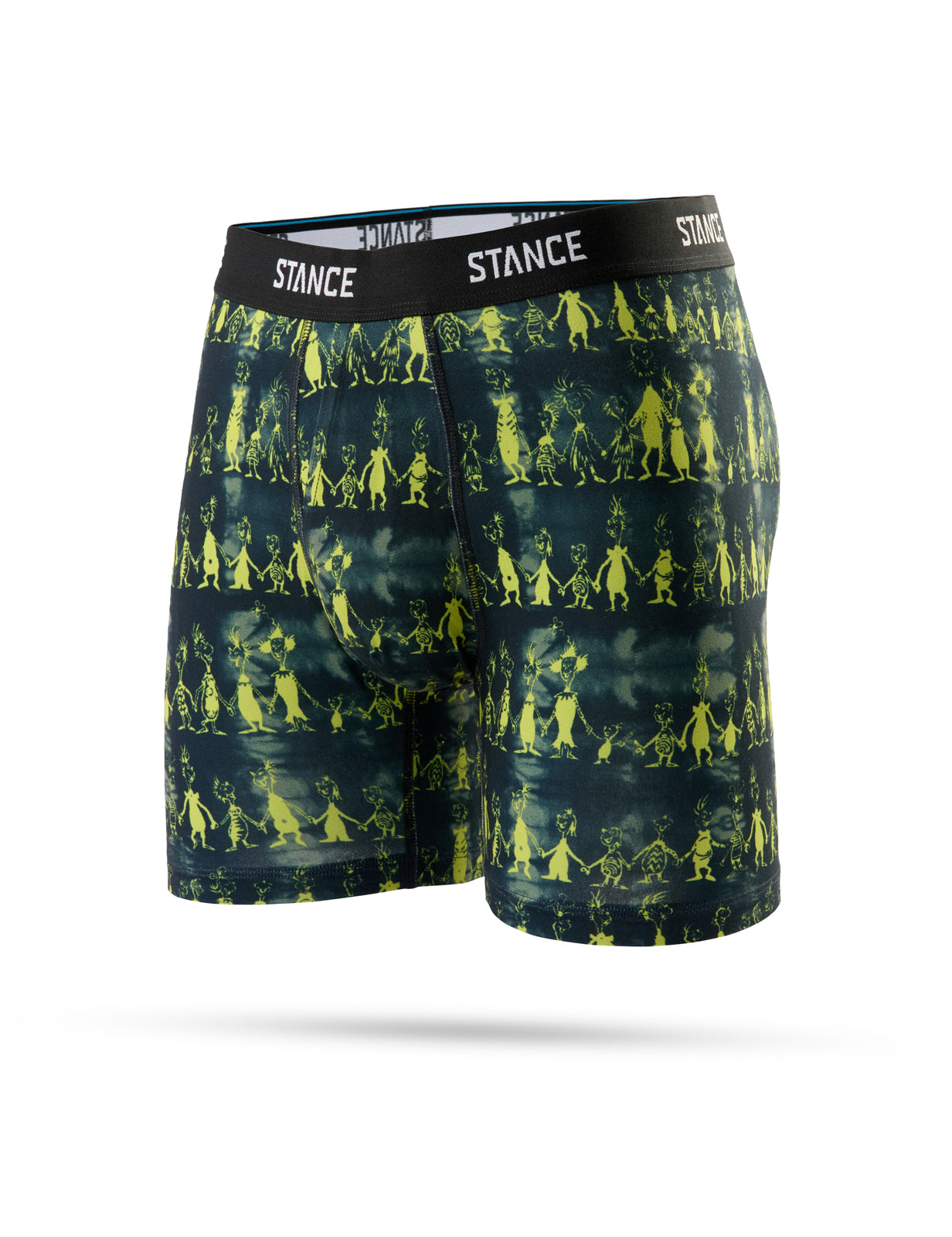 Stance Down In Whoville The Grinch Boxer Briefs in Black