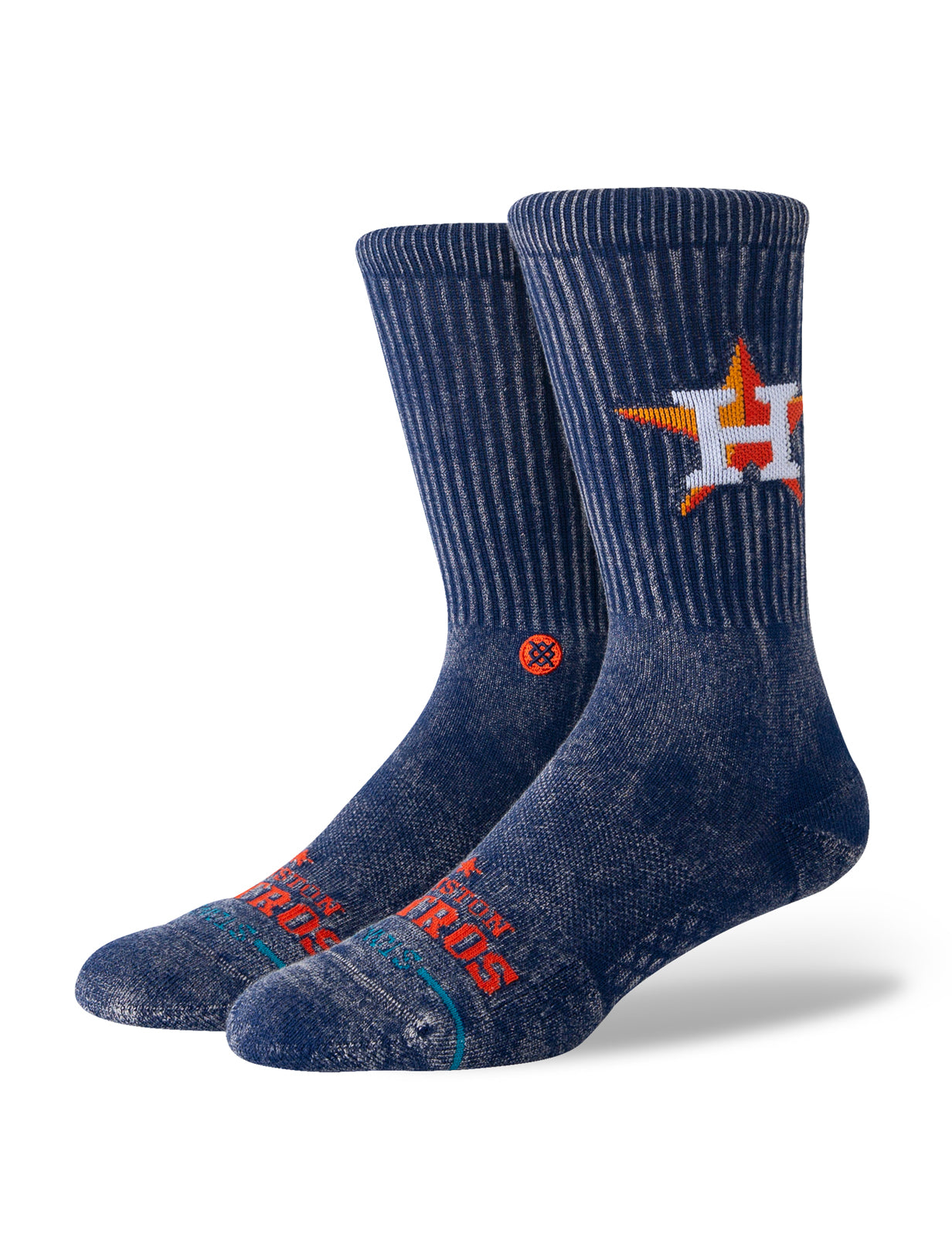 Chaussettes d'équipage MLB Stance Fade Houston Astros en bleu marine