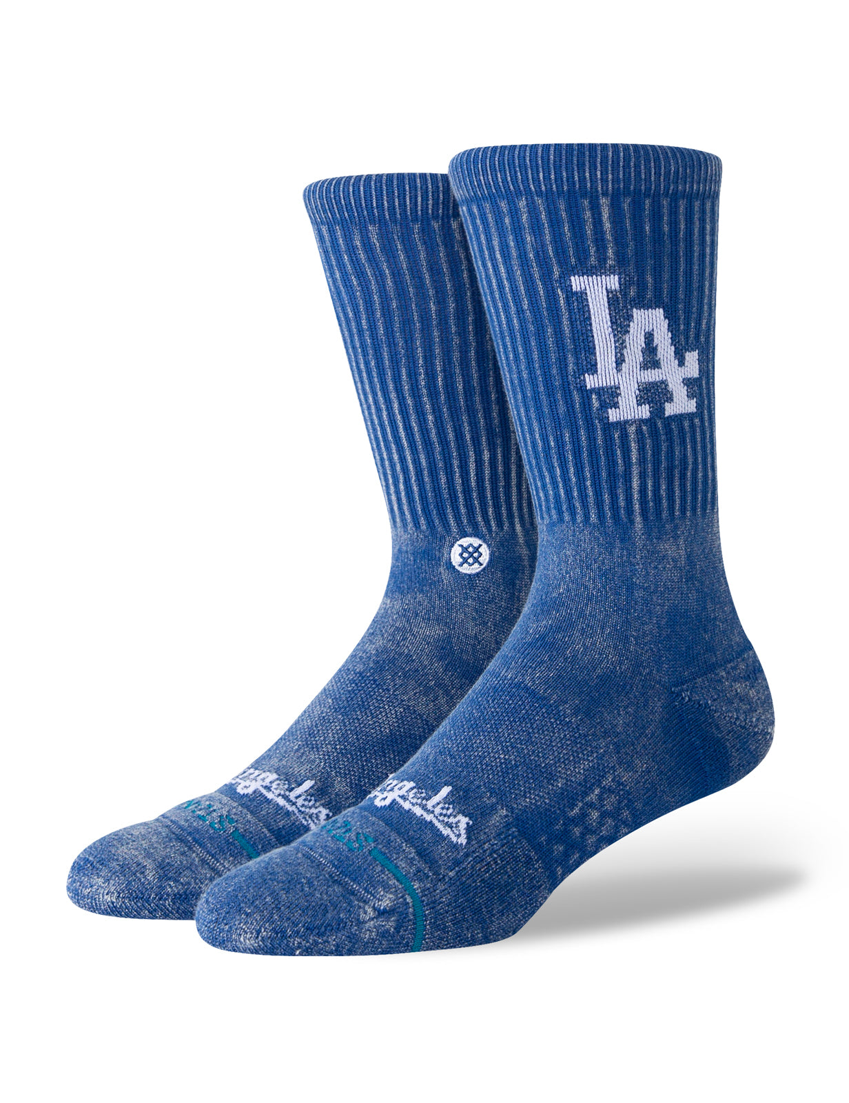 Chaussettes mi-mollet Stance Fade Los Angeles Dodgers MLB en bleu