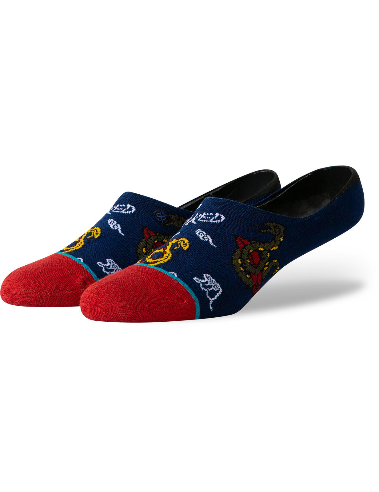 Chaussettes invisibles Stance Get Snaked en bleu marine