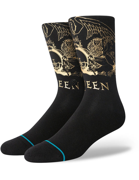 Stance „Golden Queen“ Crew-Socken in Schwarz