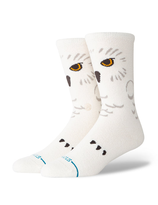 Stance Hedwig Harry Potter Crew Socks in Canvas