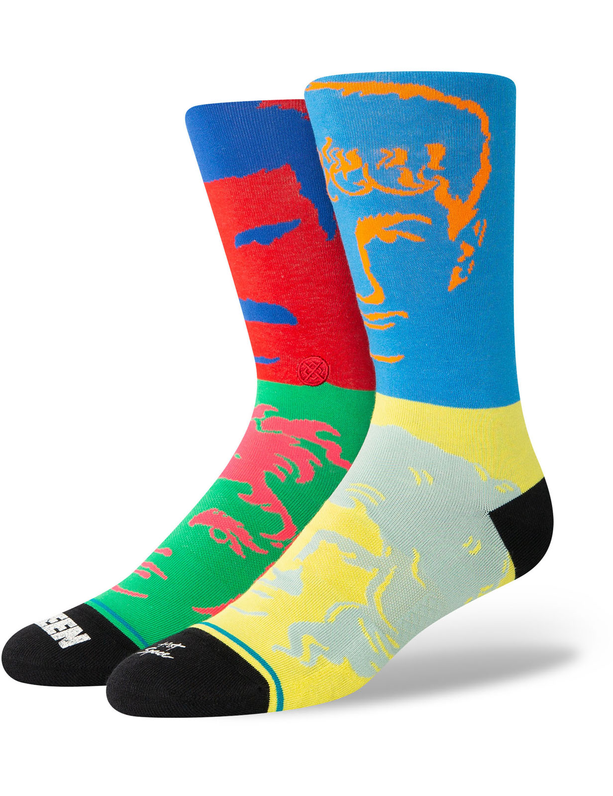 Stance Hot Space Queen Crew Socks in Multi