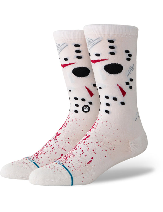 Stance Jason Vorhees Friday the 13th Crew Socks in White