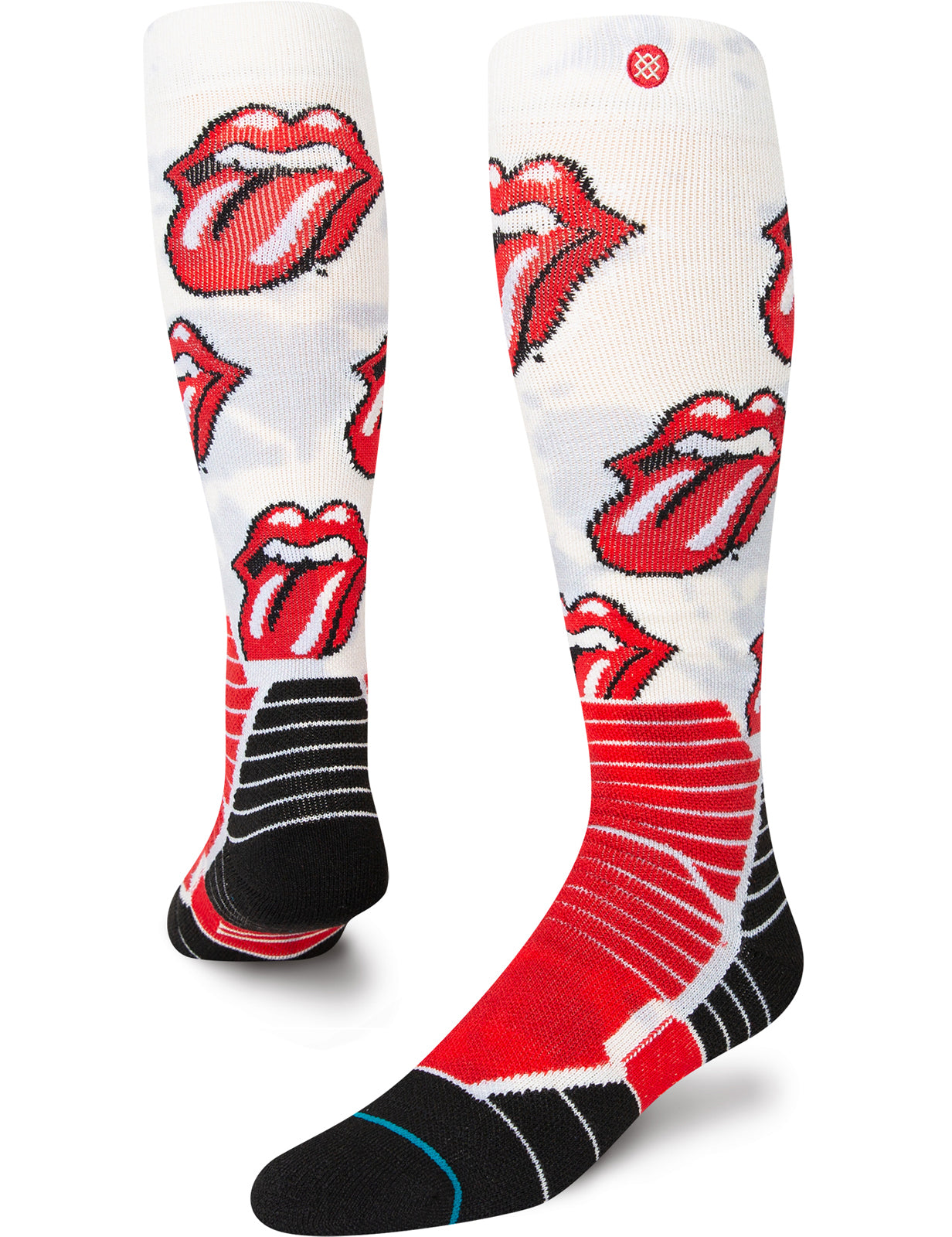 Stance Licks Chaussettes de neige Rolling Stones en noir