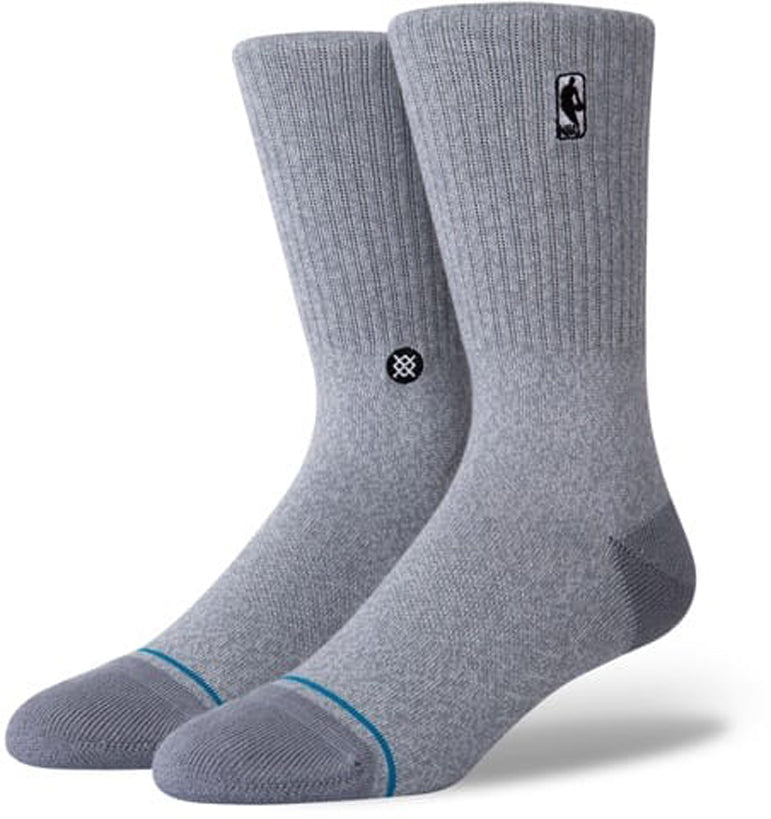 Stance Logoman NBA Crew Socks in Greyheather