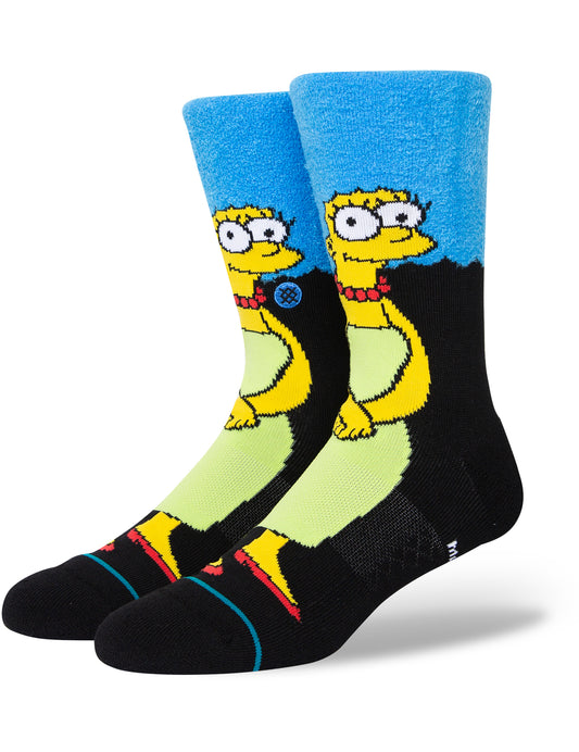 Stance Marge The Simpsons Crew Socks in Black