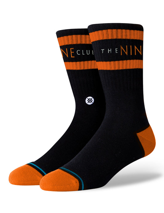 Stance Nine Club The Nine Club Crew Socks in Black