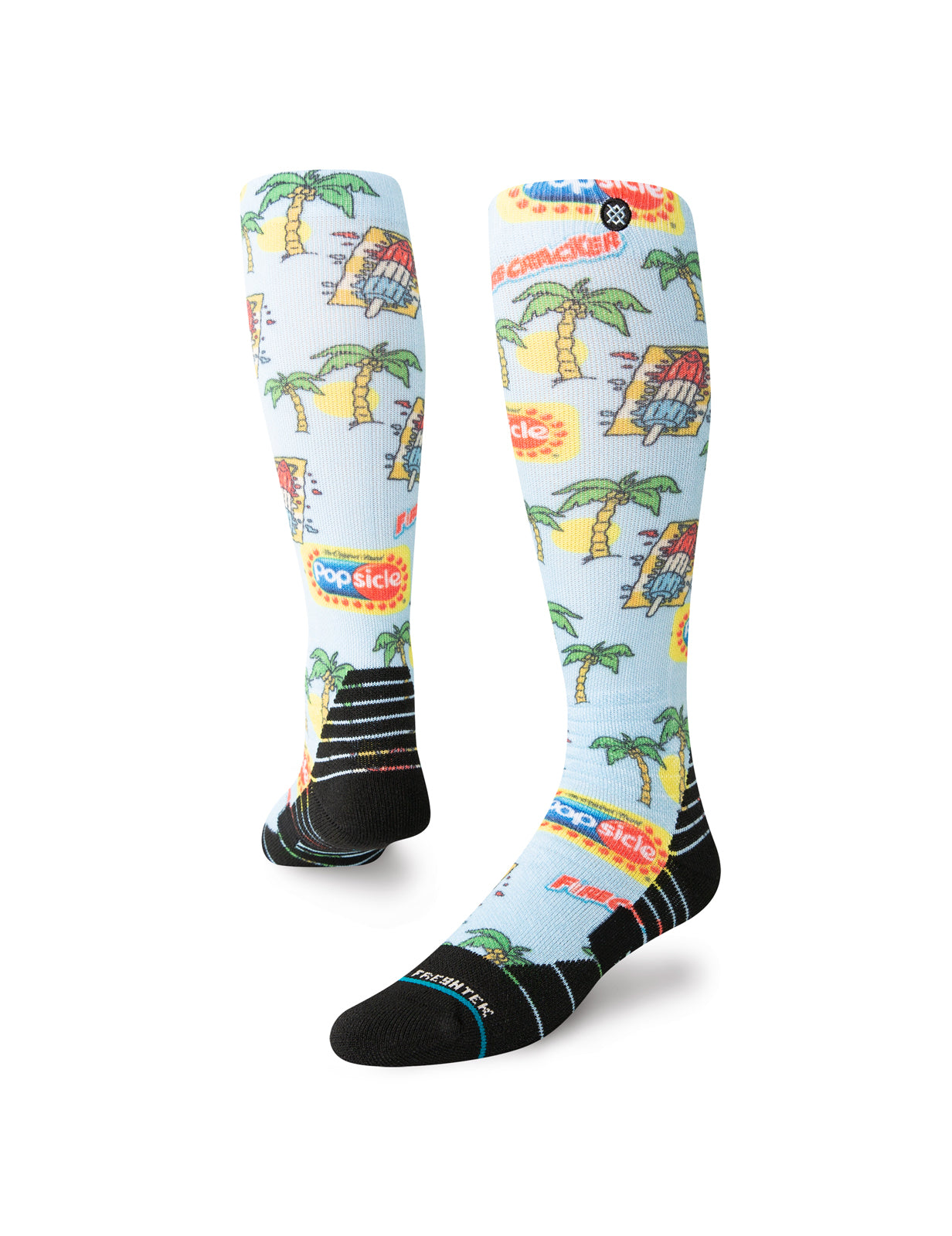 Stance Pops Popsicle Snow Socks in Light Blue