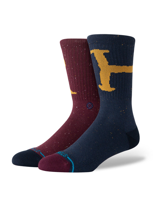 Stance Ron And Harry Harry Potter Crew Socks in Navy