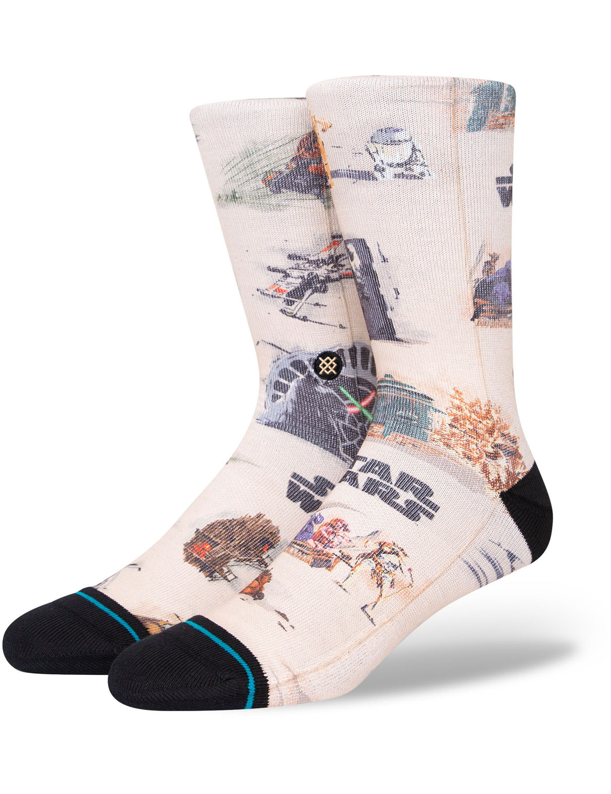 Stance – ROTJ – Star Wars – Crew-Socken in Sand