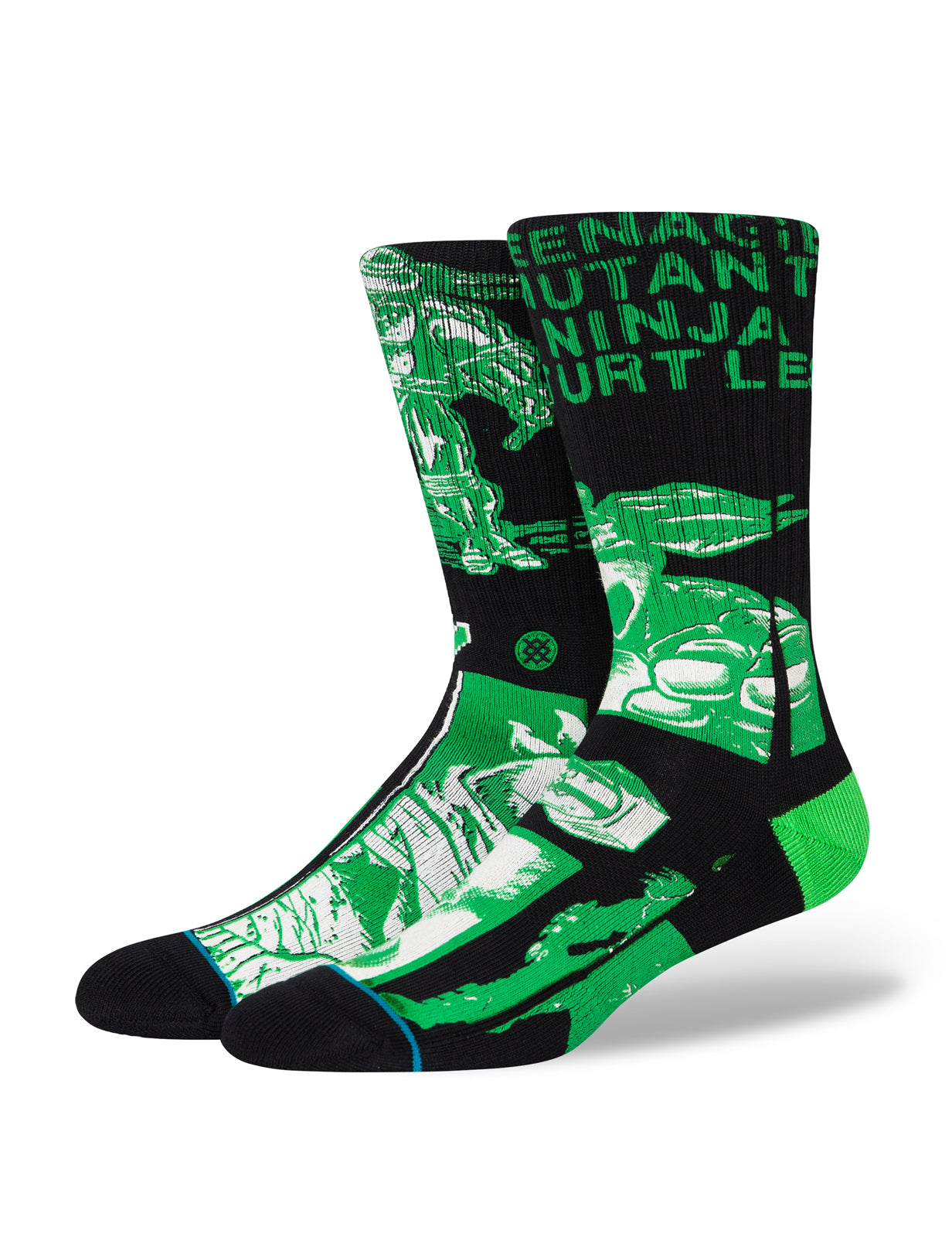 Stance – TMNT – Schwarze Crew-Socken „Teenage Mutant Ninja Turtles“