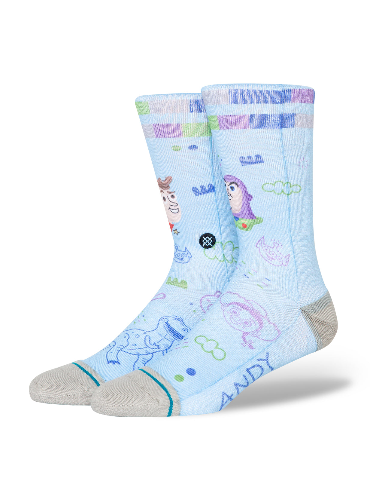 Stance – Toy Story – Disney By R. Bubnis – Crew-Socken in Blau