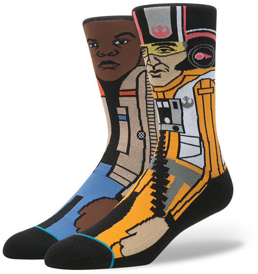 Stance The Resistance 2 Star Wars Crew Socks in Orange