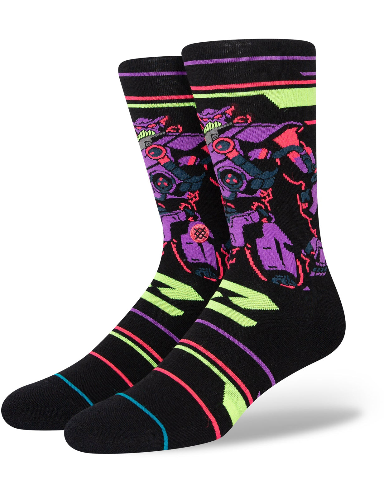 Stance Zurg Toy Story Pixar Crew Socks in Black