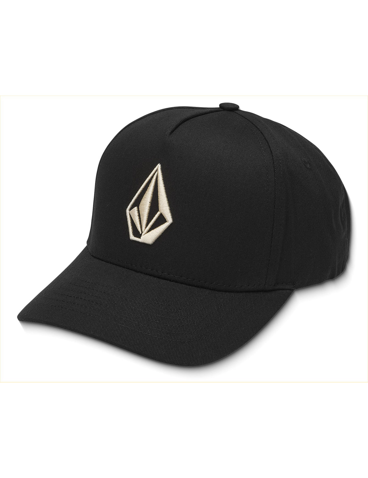 Volcom Embossed Stone Adjustable Curved Peak Cap in Khaki