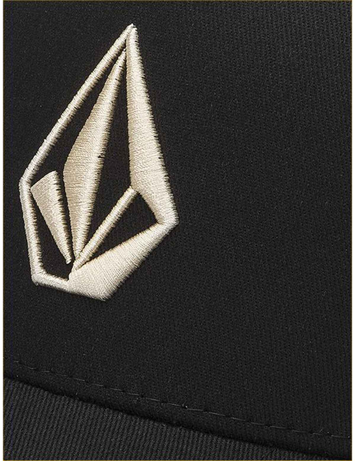 Volcom Embossed Stone Adjustable Curved Peak Cap in Khaki