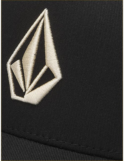 Volcom Embossed Stone Adjustable Curved Peak Cap in Khaki