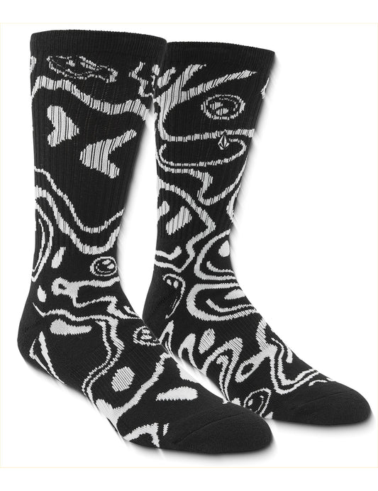Volcom Filip Rygalski Crew Socks in Black