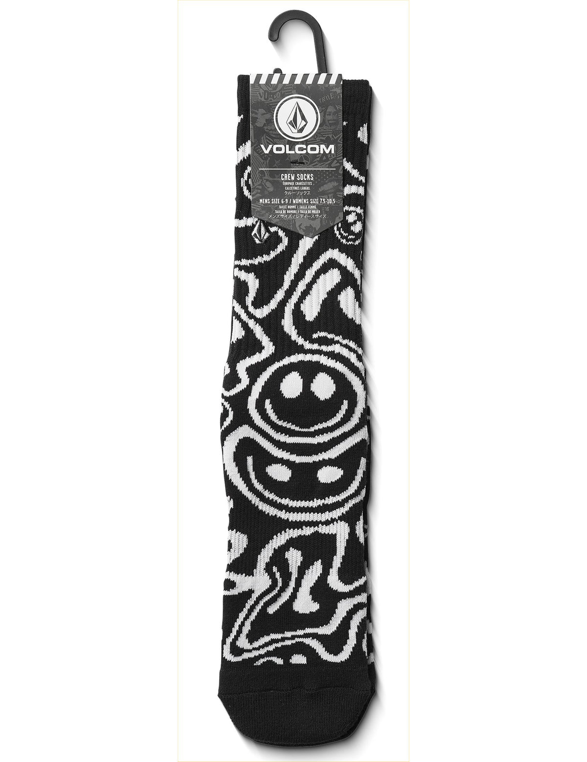 Volcom Filip Rygalski Crew Socks in Black