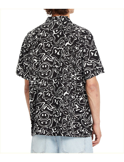 Volcom Filip Rygalski Short Sleeve Shirt in Black